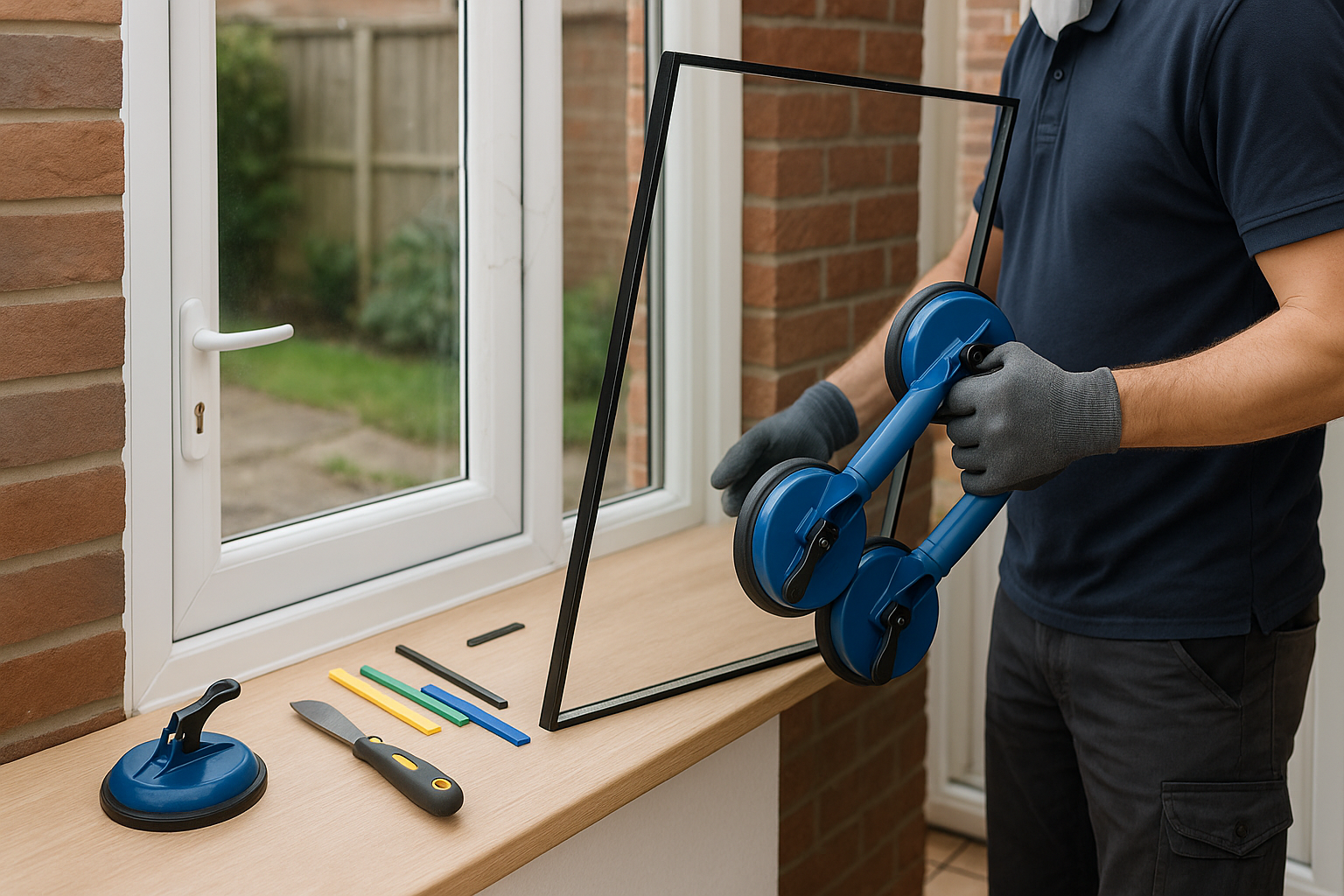 Door Glass Replacement in Stratford service image